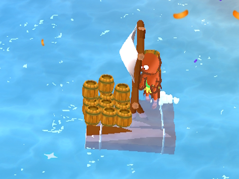 Jogo Sobrevivência ociosa da ilha  online