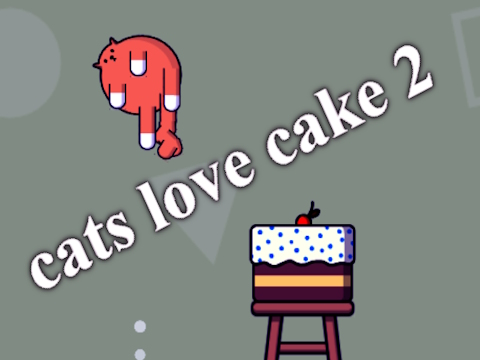 Jogo Gatos adoram bolo 2  online