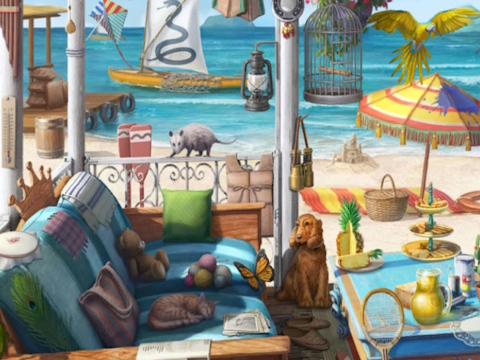 Jogo Objeto oculto  online