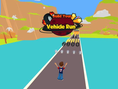 Jogo Construa seu veículo Run  online