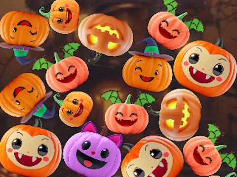 Jogo Mesclar abóboras: Halloween!  online