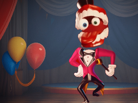 Jogo Cinco noites no circo digital  online