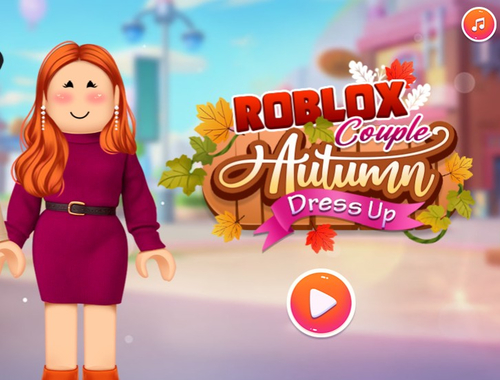 Jogo ROBLOX Casal Autumn Dress Up  online