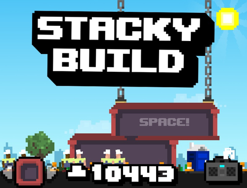 Jogo Construção empilhada  online