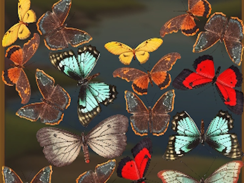 Jogo Mergebuterfly: 2048! online