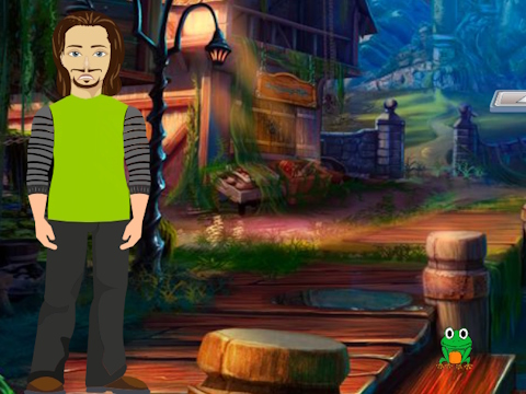 Jogo Menino escapou da floresta oculta  online