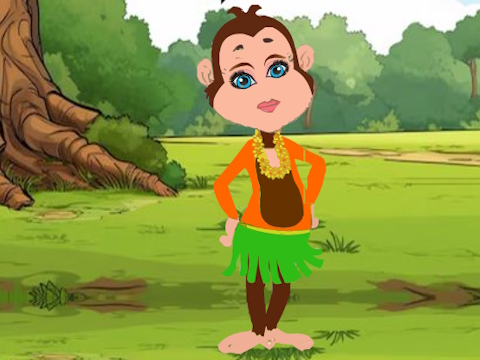 Jogo Auxiliar a mãe macaca  online