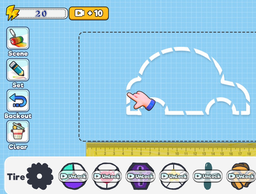 Jogo Desenhe seu carro  online
