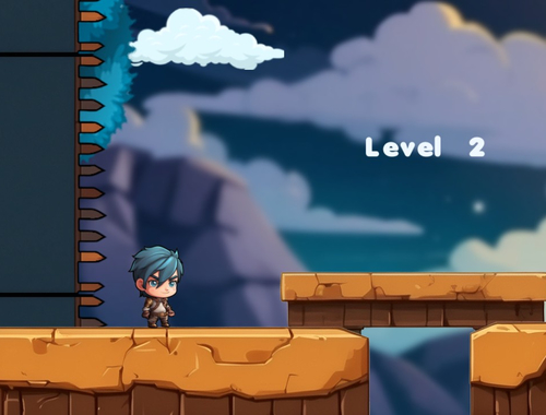 Jogo Escape de parede perigosa  online