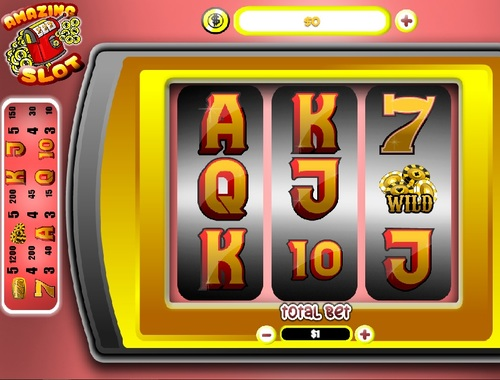 Jogo Slot incrível  online