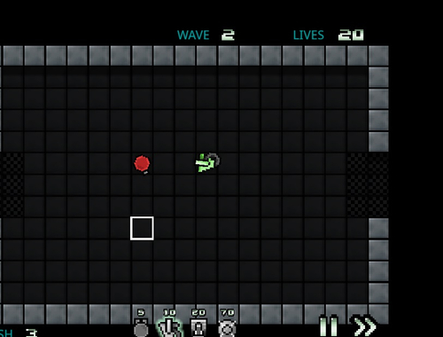 Jogo Jogo de defesa de torre sem título  online