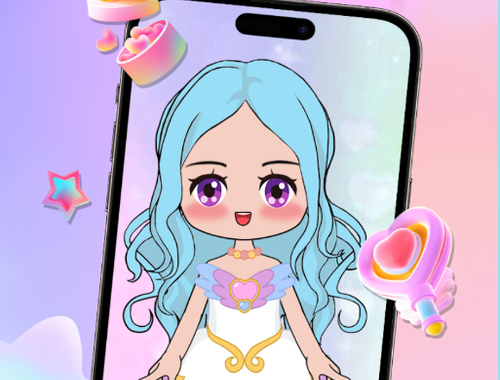 Jogo Vestido de boneca de estrela ao vivo  online