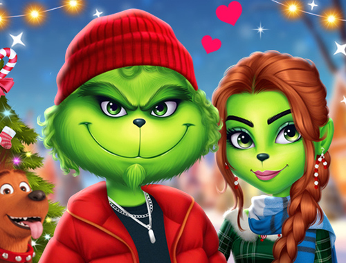Jogo O casal de Grench casal se vestem  online