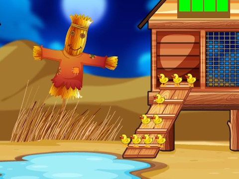 Jogo Fuga de homem de caçador de camelo  online