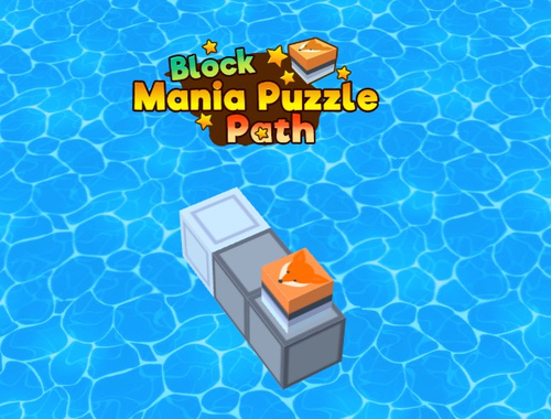 Jogo Caminho de quebra -cabeça de Mania Block  online
