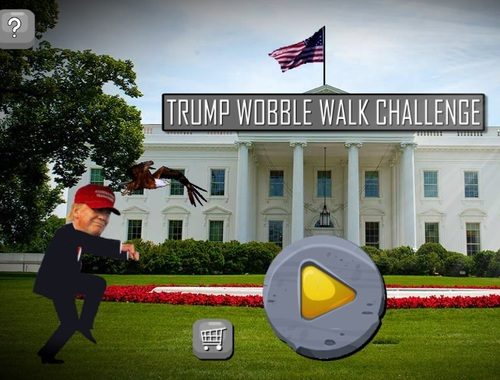 Jogo Desafio Trump Wobble Walk  online