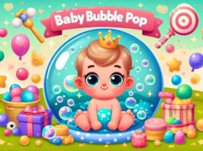 Jogo Pop de bolha de bebê  online