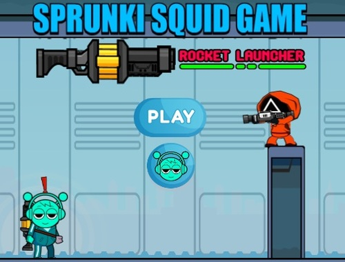 Jogo Lançador de foguetes de lula em spunki  online