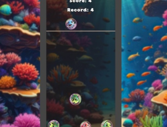 Jogo Mesclar peixes em 2048!  online