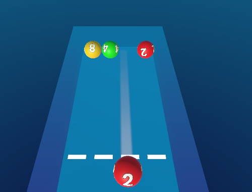 Jogo Mesclar as Balls 2048 Billiards!  online