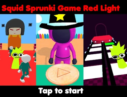 Jogo LUID SPRUNKI GAME RED LUZ  online