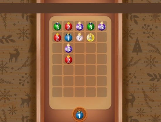 Jogo DICE quebra -cabeças de ano novo  online
