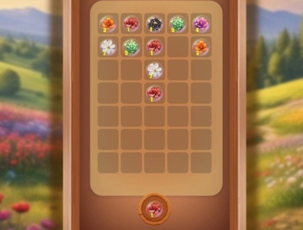 Jogo DICE quebra -cabeças de flores!  online