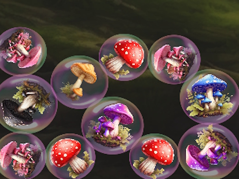 Jogo Mergemushrooms: 2048! online