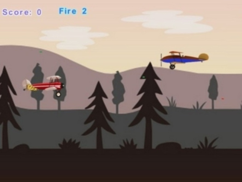 Jogo Aviões que atiram  online