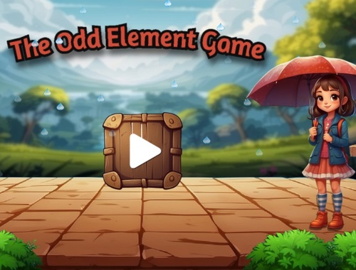 Jogo O jogo de elemento estranho  online