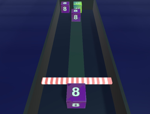 Jogo Merge Craft 2048 3D Puzzle online