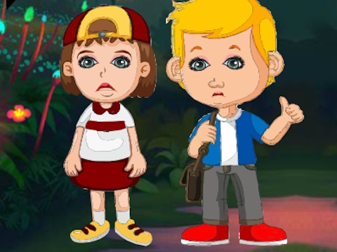 Jogo Ajude as crianças earam  online