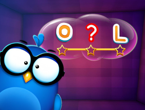 Jogo Palavras com coruja  online