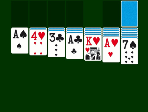 Jogo Solitaire gratuito  online