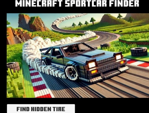 Jogo Minecraft Sportcar Finder  online