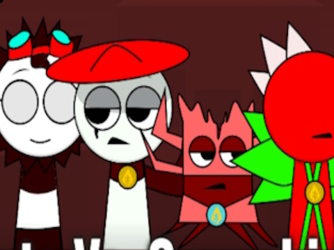 Jogo Plantas vs. SPRUNKI RED  online