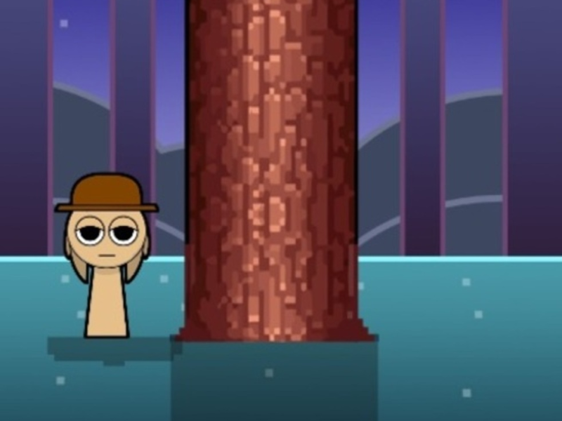 Jogo Cortador de madeira SPRUNKI  online