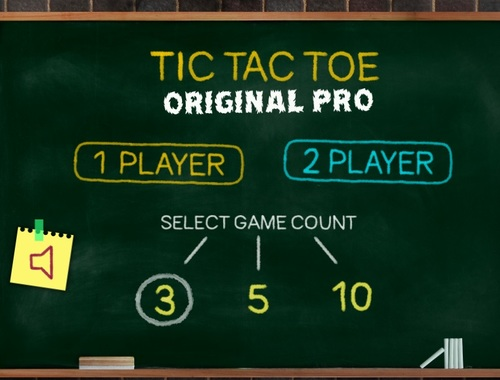Jogo Tic tac toe original profissional  online