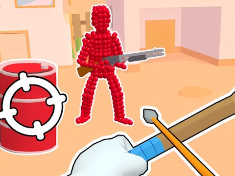 Jogo Stickman Archer: arremessos de arremessos em Reds  online