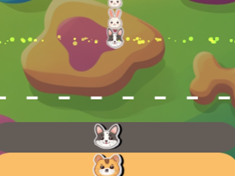 Jogo Animais loucos  online
