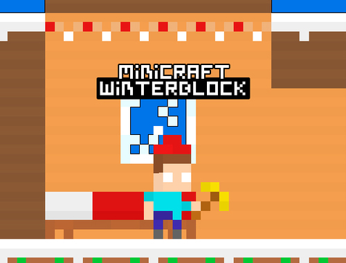 Jogo Minicraft Winterblock  online