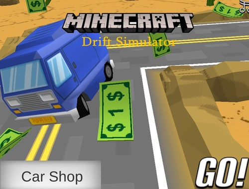Jogo Simulador de Drift Minecraft  online