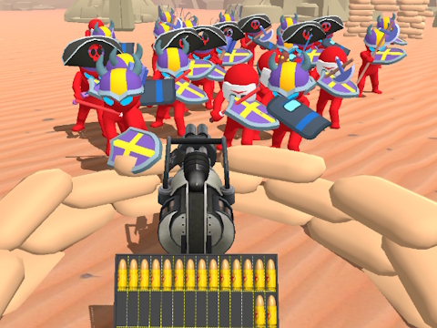 Jogo Exército de bala corre  online