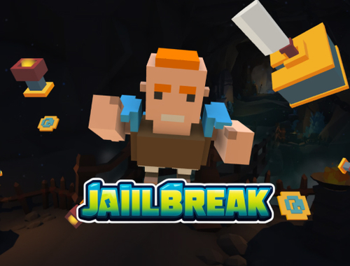 Jogo Fuga de presos. Jumper Roblox  online