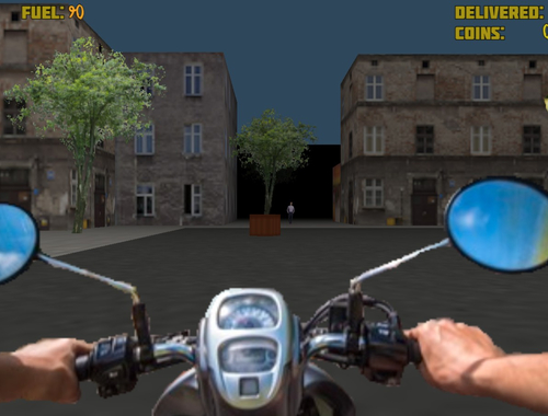 Jogo Entrega de pizza em chamas  online