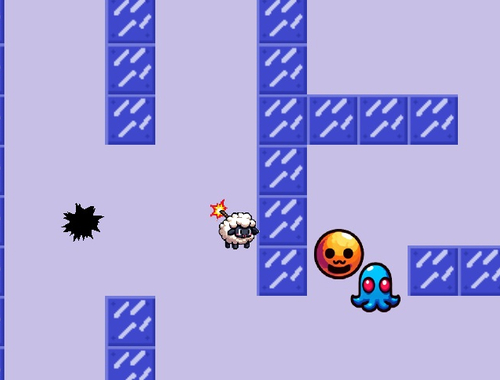 Jogo Labirinto Baa-bomba  online