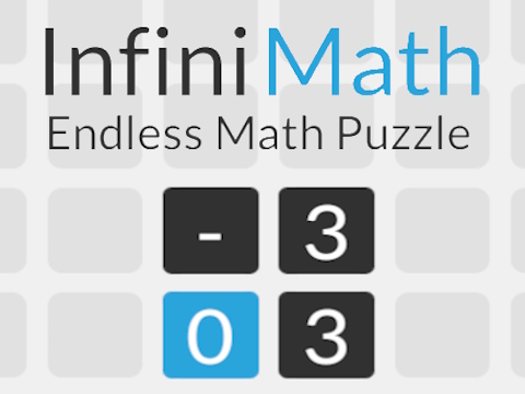Jogo Infini Math Endless Math Puzzle  online