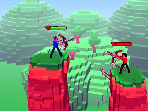 Jogo Dois arqueiros: duelo de arco  online