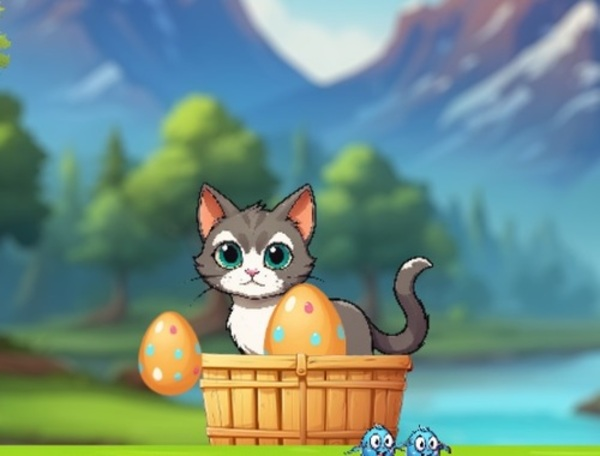 Jogo Aventuras de Kitty famintas  online