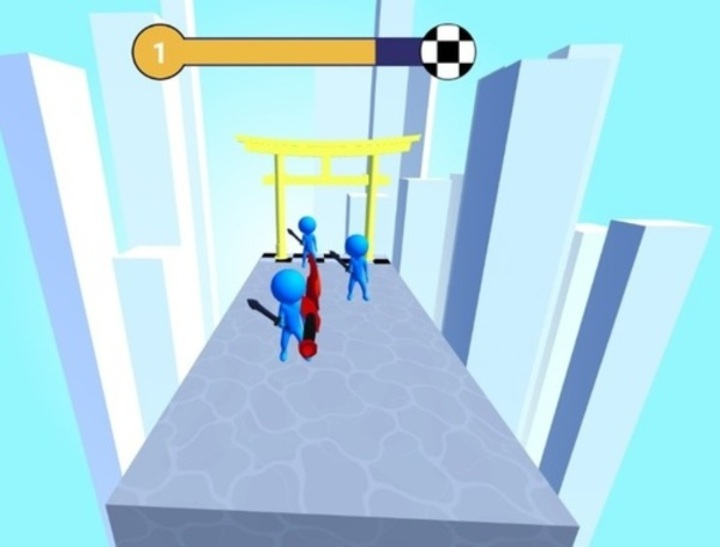 Jogo Lâmina mestre ninja slash  online